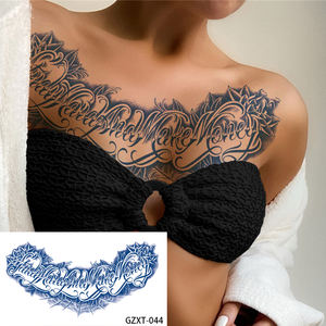 Tatuajes Temporales Impermeables y Respetuosos con el Medio Ambiente <span class=keywords><strong>para</strong></span> <span class=keywords><strong>Hombres</strong></span> y Mujeres Tatuajes <span class=keywords><strong>de</strong></span> <span class=keywords><strong>Pecho</strong></span> y Espalda <span class=keywords><strong>de</strong></span> Larga Duración - Product Image 5