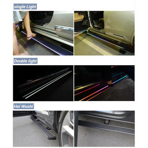 Barres nerf led lumière en alliage d'aluminium repose-pieds barres de pédale marchepieds latéraux marchepieds universel pour SUV Mitsubishi Outlander - Product Image 4