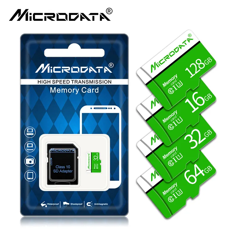 Cartão de memória, atacado de fábrica 1gb a 128gb digital de alta velocidade com baixo preço cartão de memória do telefone móvel cartão sd tf oem