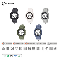 MINGRUI Jam Tangan Digital Sport Pria Wanita 30M Tahan Air Tipis Ultra Ramping 36g Bercahaya Alarm Bunyi Jam Setiap Jam TPU 5 Warna OEM