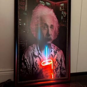 Cải thiện của bạn khoa học và nghệ thuật người nổi tiếng bầu không khí tùy chỉnh UV in khung neon ánh sáng dấu hiệu cho của bạn trang trí nội thất tường - Product Image 3