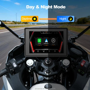 5 pouces AHD caméra sans fil Carplay Android Auto étanche enregistrement sans fil TPMS moto conduite enregistreur écran tactile - Product Image 5