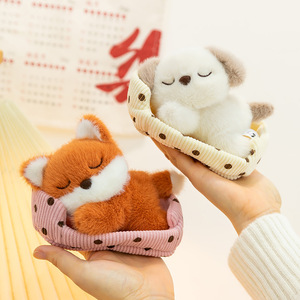 Nuevo Sofá Cama de Peluche Corto Genuino Relleno de Algodón PP, Adorable Compañero de Animales de Peluche (Gato, Conejo) - Product Image 4