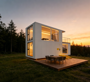<span class=keywords><strong>Maison</strong></span> préfabriquée modulaire écologique avec énergie <span class=keywords><strong>solaire</strong></span> - Villa préfabriquée intelligente Tendance 2026 - Product Image 2