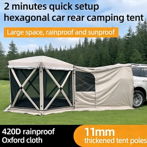 <span class=keywords><strong>Tente</strong></span> de camping automatique pour voiture, installation rapide en <span class=keywords><strong>2</strong></span> <span class=keywords><strong>minutes</strong></span> - Product Image 4