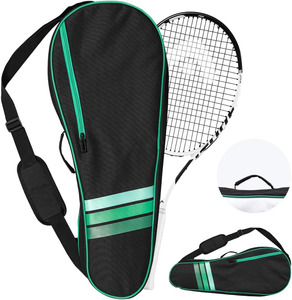 Échantillon gratuit : sac de raquette de tennis avec panneau arrière ventilé en tissu mesh 3D et compartiment à chaussures - Product Image 1