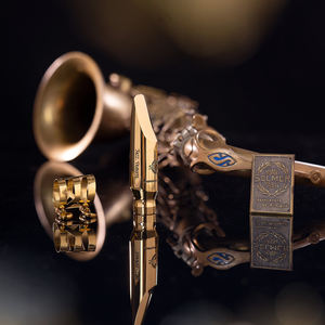 Bocal Profissional de Saxofone Tenor em Latão Série Homenagem ao Jazz Francês - Product Image 5