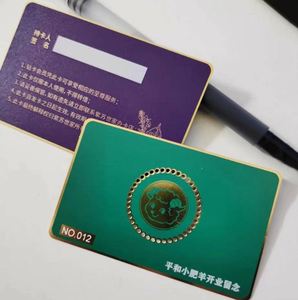 Meilleure Qualité Chine Fabricant Règle Loupe Métallique Porte-Carte de Visite avec Étui - Product Image 1