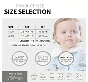 Set di 24 Pezzi di Vestiti <span class=keywords><strong>per</strong></span> Neonati in Cotone, Cofanetto Regalo con Stampa Oceanica <span class=keywords><strong>per</strong></span> Baby Shower, 0-12 Mesi - Product Image 6