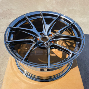 Velg KE VS-5RS <span class=keywords><strong>Chrome</strong></span> Silver Forged Wheel Monoblock Hub untuk Mobil Penumpang ODM OEM CUSTOM Alloy Rim untuk Mobil Mewah Benz BMW MAYBACH Racing - Product Image 2