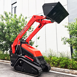 Minicargadora Yuanxing de 25Hp con Motor Kubota Diésel, Minicargadora Hidráulica con Orugas - Product Image 3