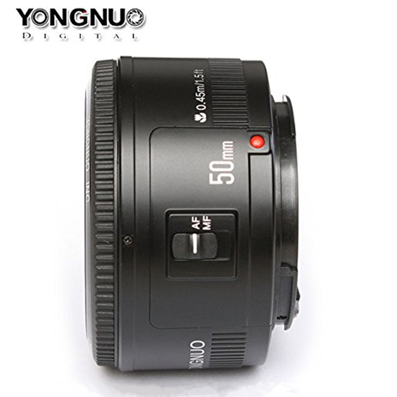 【EFマウント】YONGNUO F1.8 50mm 単焦点 AF Canon Amazon.com : Yongnuo YN50MM F1.8 II AF/MF 0.35M Focus