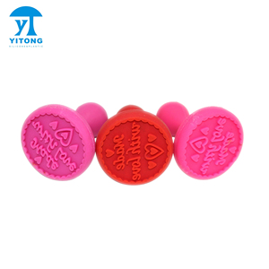 Timbro biscotto personalizzato per decorare biscotti per vacanze e zucchero timbri impilabili in gomma siliconica senza BPA e lavabili in lavastoviglie - Product Image 2