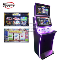 Cabinet 27 Inch Dual Screen Slot Machine Cabinet NCG Suite 4 Video Multi Game Slot Game Board
