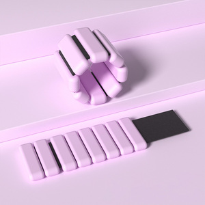 맞춤형 크로스보더 실리콘 웨이트 손목 밴드, 러닝, 팔 & 다리, 야외 활동을 위한 보이지 않는 피트니스 트레이닝 웨이트 - Product Image 3