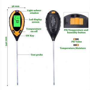 <span class=keywords><strong>Meilleur</strong></span> Vendeur 2026 : <span class=keywords><strong>Testeur</strong></span> Portable 4-en-1 de pH du Sol et d'<span class=keywords><strong>Humidité</strong></span> pour Plantes en Pot et Jardins avec Fonctionnalité Lumineuse OEM ODM - Product Image 2