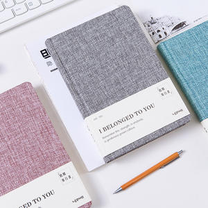 Diario con Cubierta de Tela de Lino y Algodón Personalizado, Cuaderno de Tapa Dura A5 A6 para Regalo, Venta Caliente - Product Image 6