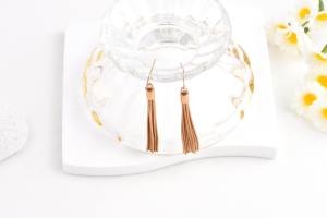 Pendientes de Borla Plateados en Acero Inoxidable de Alta Calidad para Mujer, Joyería Fina de Moda JM - Product Image 3