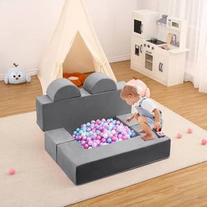 Compressed Hot Sale Montessori Foam <b>Floor</b> Bed Multifunctional Children Kids Modular Play <b>Sofa</b> for Children Bedroom Furniture - Product Image 3