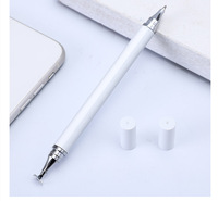 Stylet Tactile Capacitif et Stylo Bille 2 en 1 pour Tous Modèles de Tablettes Android, Téléphones Portables et iPhone 16