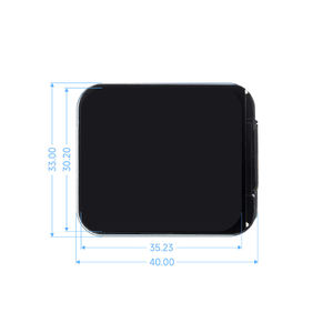 หน้าจอ LCD ขนาด1.83นิ้วความละเอียด240x280และมุมโค้งมน65K ทำจากวัสดุ IPS - Product Image 5