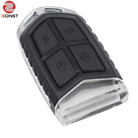Télécommande de porte roulante ZAB-COPY-CQ3 à 4 boutons, code fixe et programmable, en plastique