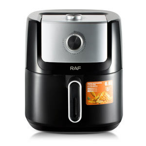 Friteuse à air multifonctionnelle de haute qualité 6,6 L noire, four électrique domestique intelligent sans huile pour 2026 - Product Image 2