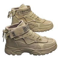 Bottes tactiques pour hommes, chaussures de randonnée d'hiver, légères, antidérapantes, bottes de désert pour hommes, chaussures de randonnée de camping en plein air, baskets pour hommes