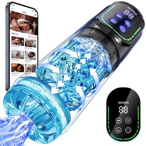 Wasserdichter Stoßender Rotierender Vibrierender Saugender Leckender Stimulator Erwachsenenspielzeug APP Automatischer Männlicher <span class=keywords><strong>Masturbator</strong></span> Penispumpe für Männer - Product Image 1