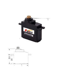 Mini Motor Servo Metálico de Alta Velocidad 6V 3.5kg 25T para Helicópteros RC, Aviones, Coches, Kits DIY, Proyectos de Brazos Robóticos y Receptores - Product Image 3
