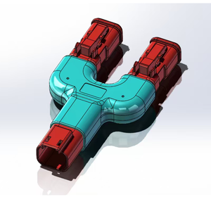 Adaptateur Splitter Deutsch 2 voies série DT DT04-2P vers DT06-2S-E008 pour automobile, bateau, voiture - Product Image 1