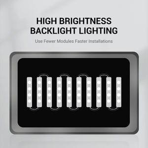 Módulos LED de inyección para exteriores ADLED de alta calidad IP67, 4 módulos LED de 12v 2835, corriente constante de 3W, 130 Lm/W, Ra80, 6500K - Product Image 5