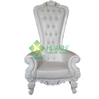 Chaises de trône royales en or au design très élégant, chaises de mariage de luxe