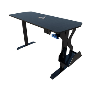 Sunshine Nordic Modern PC Gaming <strong>Desk</strong> with Height Adjustable Office Computer <strong>Desk</strong> Aluminum Surface Eco-Friendly <strong>Shelf</strong> Desktop - Product Image 4