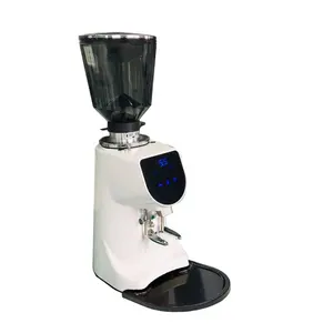 Popular Commercial Cheap Espresso Miller Electric Ground Coffee Beans Grinder in White Ground Coffee Grinder
