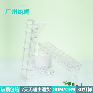 Boîte de rangement pour peignes de guidage de tondeuse à cheveux Wanmei, haute transparence, 8 ou 10 emplacements, accessoire de coiffure pour salon - Product Image 3