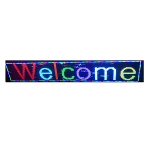 32*16cm LED display zeichen P 13,3 volle farbe tür kopf bildschirm werbung display - Product Image 5