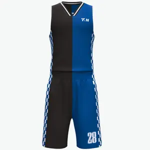 Personaliza tu propio equipo de baloncesto uniformes Reversible baloncesto Jersey Set baloncesto práctica Jerseys