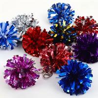 Mini pompons de cheerleading porte-clés pour elle, breloque de sac esthétique pour le spirit d'équipe, pour filles, cadeau souvenir sportif créatif, vente en gros