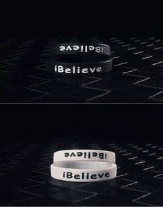 Bracelet en silicone personnalisé « I Believe » pour étudiants et jeunes, bracelet de sport coloré camouflage pour les jeux - Product Image 6