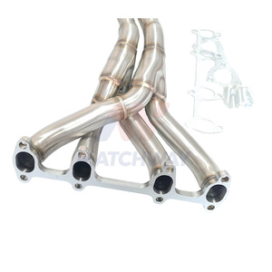 ท่อไอเสีย MATCHWAY Racing SS304 100% เชื่อมด้วยวิธี TIG ขัดเงา สำหรับ VW <span class=keywords><strong>GOLF</strong></span> MK2 <span class=keywords><strong>MK3</strong></span> RALLYE SYNCRO <span class=keywords><strong>4x4</strong></span> 1.8 2.0 G60 - Product Image 5