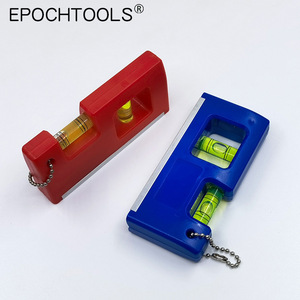 EPOCHTOOLS Mini niveau à bulle portable de 4 pouces avec double bulle et porte-clés - Product Image 2