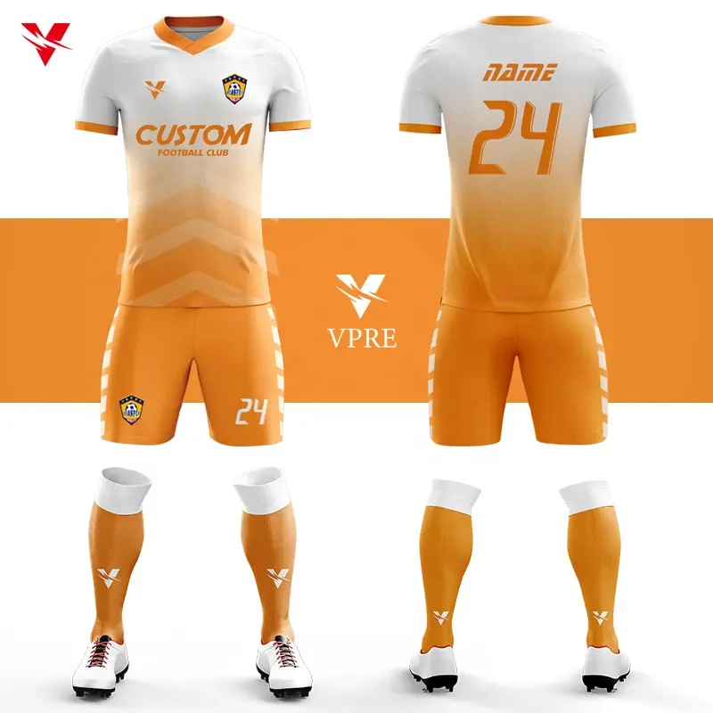 High Quality Retro Falcao Generic Blank Full Kit Football Club Create Lot Of Soccer Jerseys Uniform For Printing F551