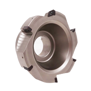 BAP 400R fraise en bout à cannelure simple fraise à surfacer enduite CNC APMT 1604 plaquettes en carbure outils en acier de coupe-fraise indexable OEM - Product Image 1