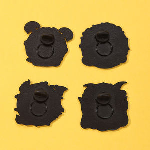 YINI Pokemon Starter Evolution Zinklegierung Pins - Epoxidharz-beschichtete Lebendige Emaille-Abzeichen, Langlebige Sammlerstücke für Pokemon-Fans - Product Image 6