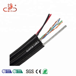 <span class=keywords><strong>FTP</strong></span> che chắn đồng Trần/CCA CAT5E Mạng Cáp + 2 lõi điện cho CCTV Hệ thống an ninh - Product Image 4