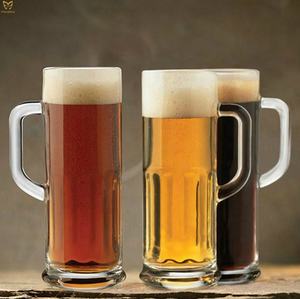 Chopes à bière allemandes de 600 ml, mugs à sublimation, Deustch Bier, verre en laiton, poignée, mugs à bière - Product Image 2