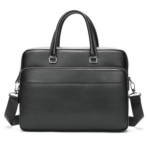 Sac à ordinateur portable en cuir véritable pour homme <span class=keywords><strong>Marant</strong></span>, grande capacité, décontracté, bandoulière, sac souple, style rétro européen, vente en gros - Product Image 6