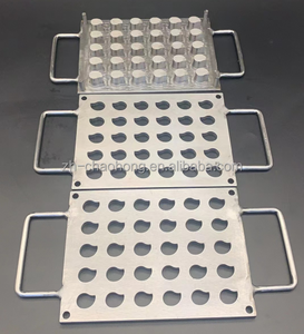 Форма для прессования теней для век на 30 ячеек из чугуна, с возможностью индивидуального размера и специальной формой поддонов - Product Image 5