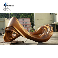 Bouddhisme religieux coloré en bronze fluide spectaculaire Anime Sculptures décoratives extérieures Protection de l'environnement personnalisable
